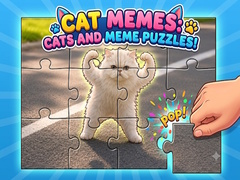 თამაშის Cat Memes: Cats and Meme Puzzles!