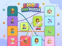 თამაშის Emoji Line Puzzle