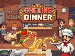 თამაშის One Line Dinner