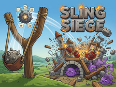 თამაშის Sling Siege