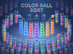 თამაშის Colored Ball Sort
