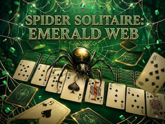 თამაშის Spider Solitaire: Emerald Web