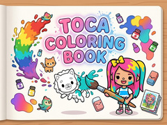 თამაშის Toca Coloring Book
