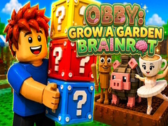 თამაშის Obby: Grow a Garden Brainrot
