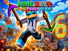თამაშის Mine Obby: +1 Dig Power per Hit