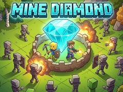 თამაშის Mine diamond