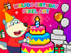 თამაშის Wolfoo Birthday Pixel Art