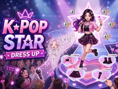 თამაშის Kpop Star Dress Up