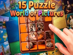 თამაშის 15 Puzzle: World of Pictures