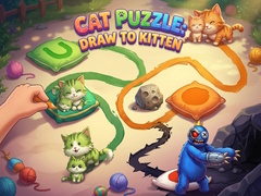 თამაშის Cat Puzzle: Draw To Kitten