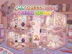 თამაშის My Dressy Doll Decor Life Diy
