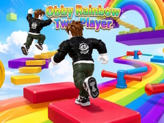 თამაშის Obby Rainbow Parkour Two Player