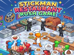 თამაშის Stickman Restaurant Rush Game
