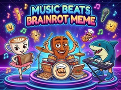თამაშის Music Beats Brainrot Meme 