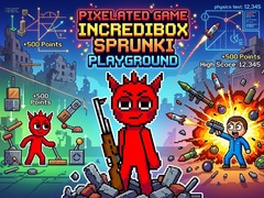 თამაშის Pixelated Game Incredibox Sprunki Playground