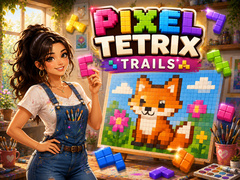 თამაშის Pixel Tetrix Trails