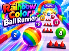 თამაშის Rainbow Color Ball Runner
