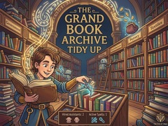 თამაშის The Grand Book Archive: Tidy Up