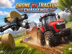 თამაშის Drone vs Tractor Challenge