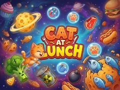 თამაშის Cat at Lunch