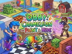 თამაშის Obby: Chameleon - Paint & Hide