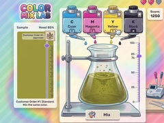 თამაშის Color Mix Lab