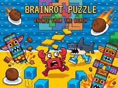 თამაშის Brainrot Puzzle: Escape from the Beach