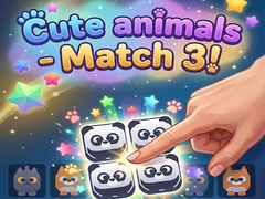 თამაშის Cute animals - Match 3!