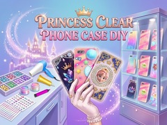თამაშის Princess Clear Phone Case DIY