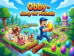 თამაშის Obby - Jump for Animals