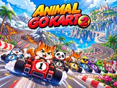 თამაშის Animals Go Kart 2