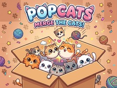 თამაშის PopCats: Merge the cats!