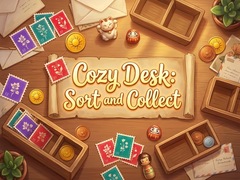თამაშის Cozy Desk Sort and Collect