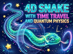თამაშის 4D Snake with Time travel and Quantum Physics
