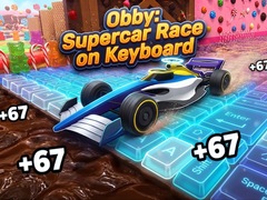 თამაშის Obby: Supercar Race on Keyboard