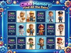 თამაშის Cikki Memory: Find All the Pairs