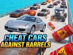 თამაშის Cheat cars against barrels