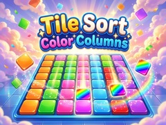თამაშის Tile Sort: Color Columns