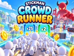 თამაშის Stickman Crowd Runner 3D