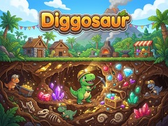 თამაშის Diggosaur
