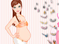 თამაშის Fashionable Expectant Mother Dress Up