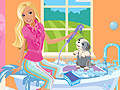 თამაშის Barbie Pet Wash