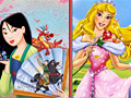 თამაშის Mulan And Aurora Similarities